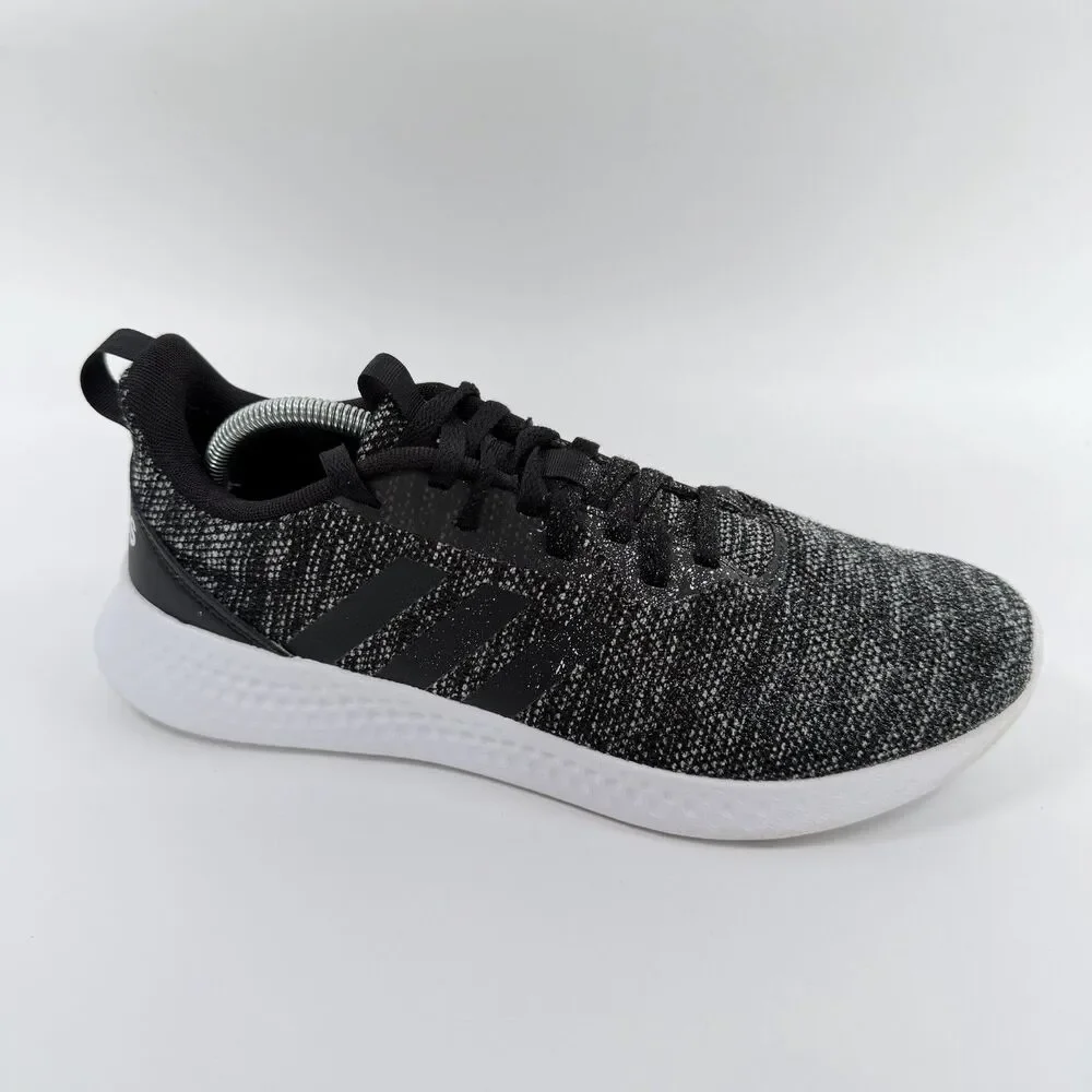 Adidas Puremotion Men's Running Shoes Black White Heathered FX8921 Size 10.5